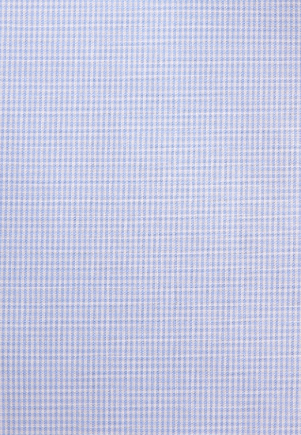 seidensticker vasalásmentes normál szabású férfi ing világoskék apró kockás - anyag