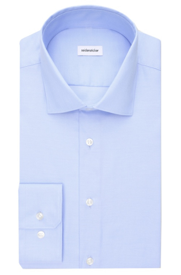 seidensticker vasalásmentes karcsúsított férfi ing világoskék (cover shirt)
