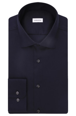 seidensticker vasalásmentes karcsúsított férfi ing sötétkék (cover shirt)