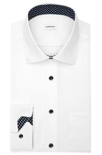 seidensticker vasalásmentes normál szabású férfi ing fehér (cover shirt)