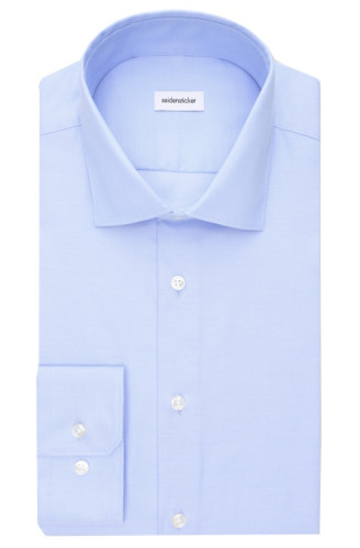 seidensticker vasalásmentes karcsúsított férfi ing világoskék (cover shirt)