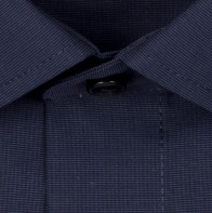 OLYMP vasalásmentes férfi ing karcsúsított sötétkék - anyag