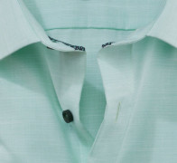 OLYMP vasalásmentes férfi ing enyhén karcsúsított világoszöld - gallér