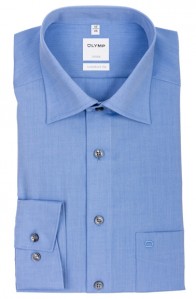 OLYMP vasalásmentes férfi ing kék
