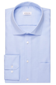 seidensticker vasalásmentes normál szabású férfi ing világoskék (cover shirt)