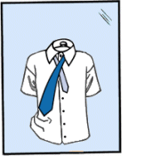 Windsor nyakkendő csomó kötés 2. lépés